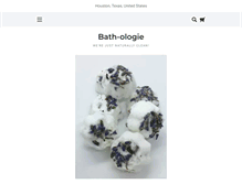 Tablet Screenshot of bath-ologie.com